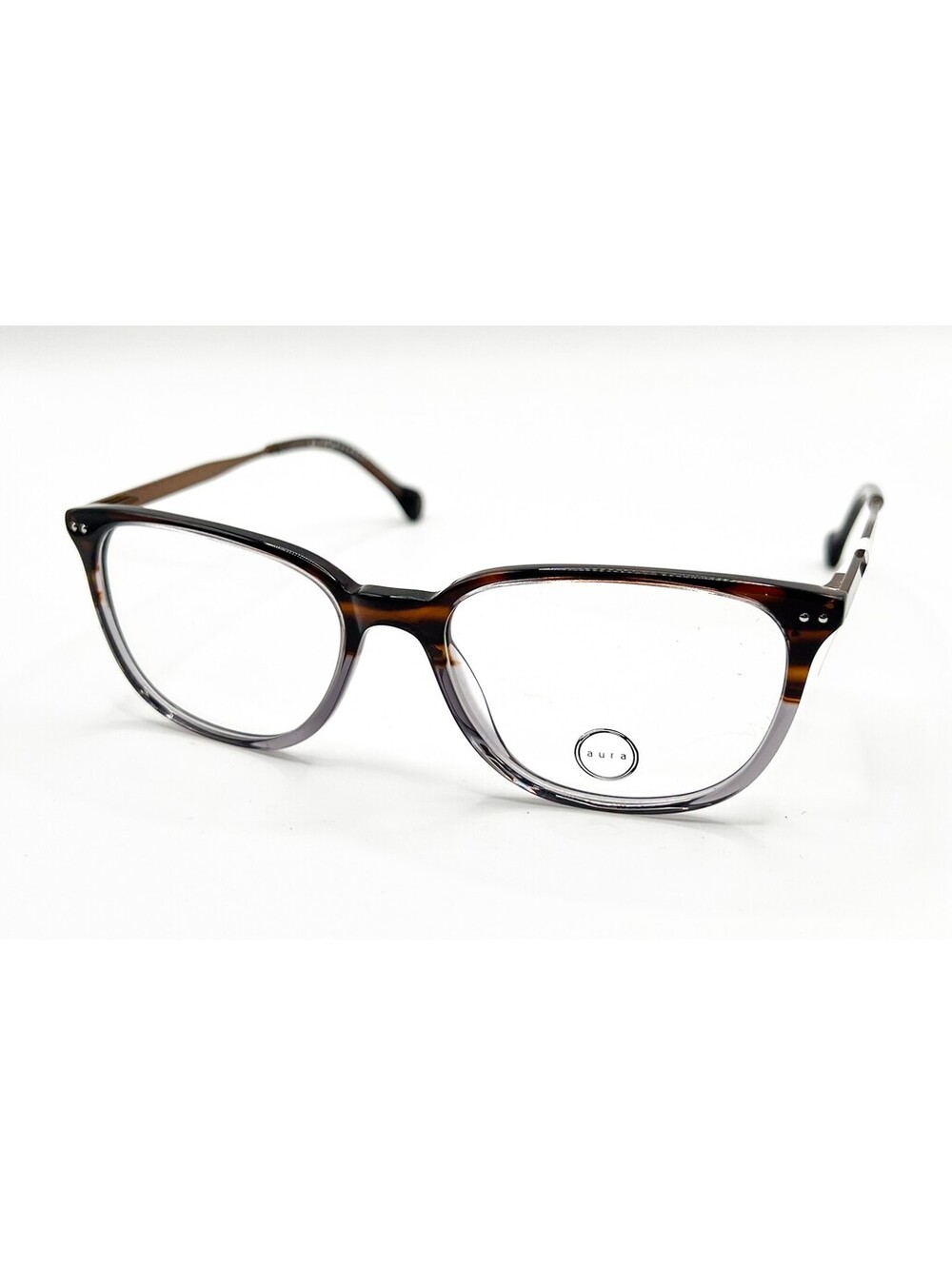 Aura Eyewear Dahila Brn Brown Authentic Eyeglasses 54-17-145